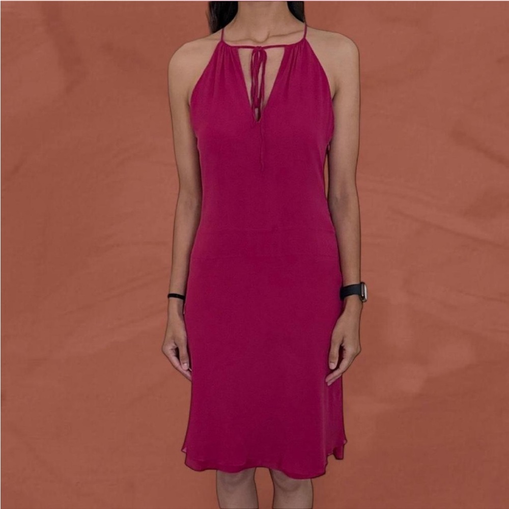 COLLETTE DINNIGAN SILK DRESS